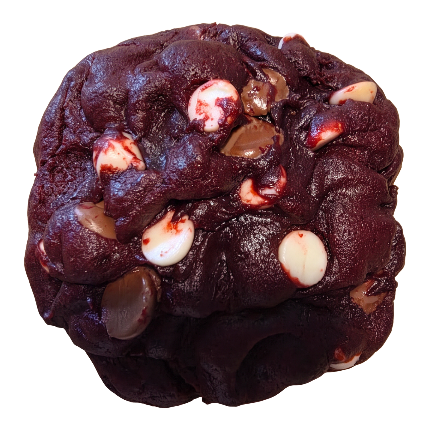 Red Suede Cookie